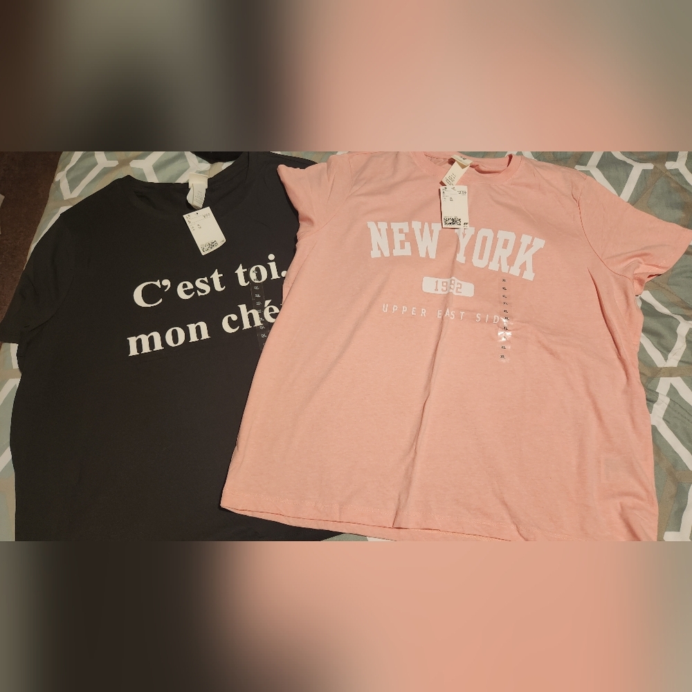 NWT bundle of 2 t-shirts